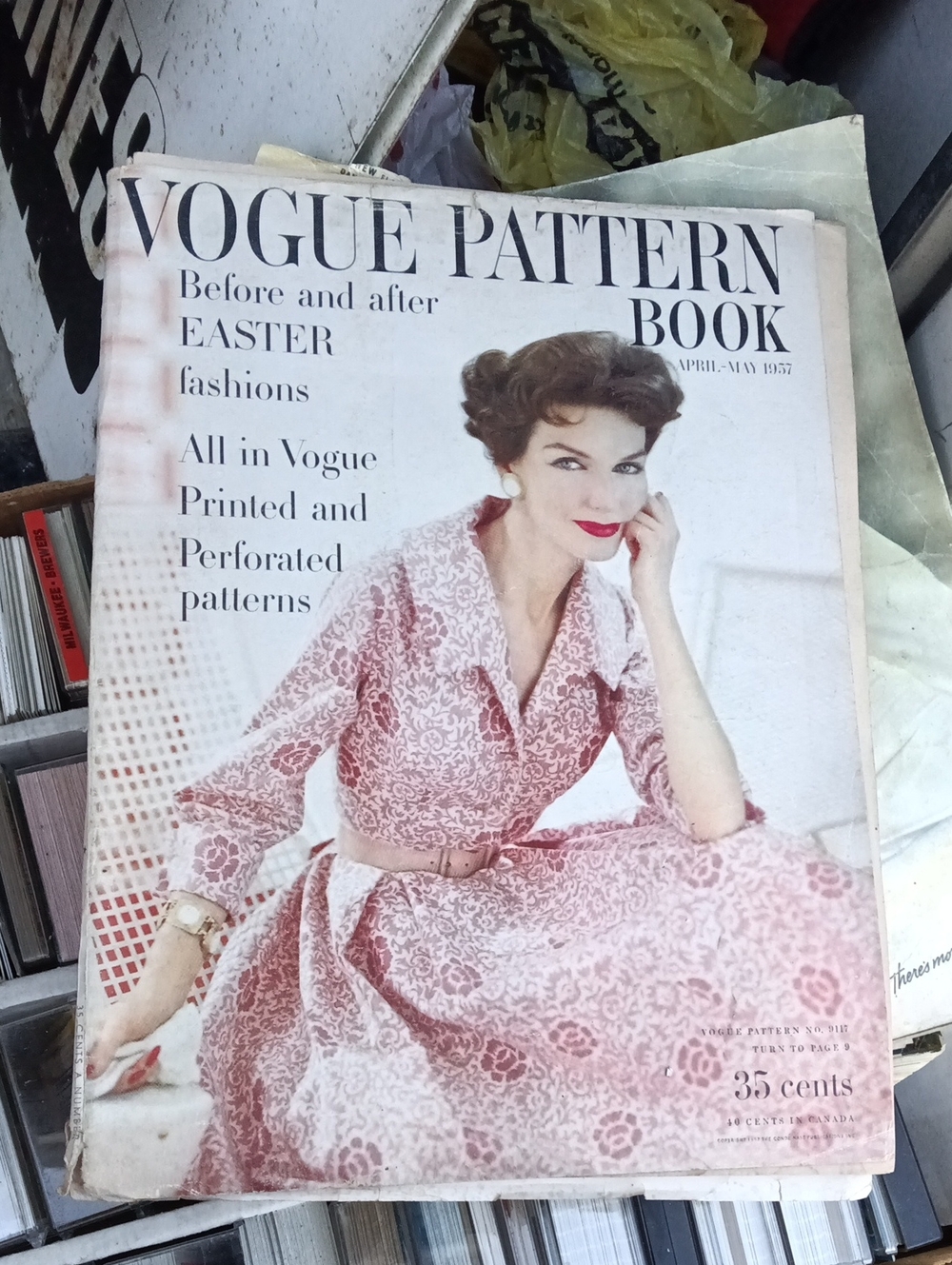 Vogue Pattern Book Magazine April-May 1957